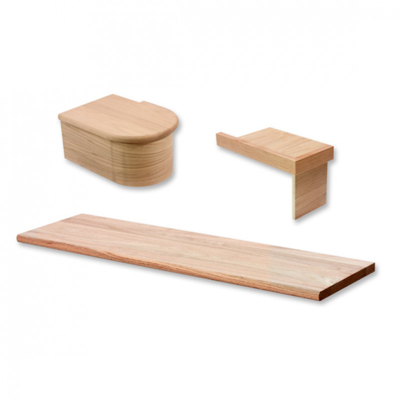Hardwood Starting Steps, Treads & Mouldings