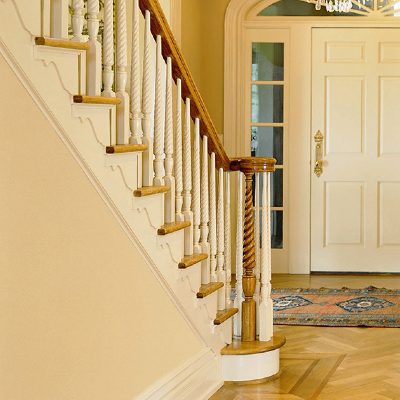 Hardwood Sheraton Rope Twist